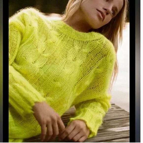 Anthropologie NWOT The Posey Stitchy Distressed Sweater - S ($180) - Picture 1 of 7